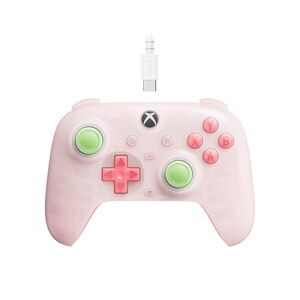 New Mini Xbox controller (wired) in Translucent Pink